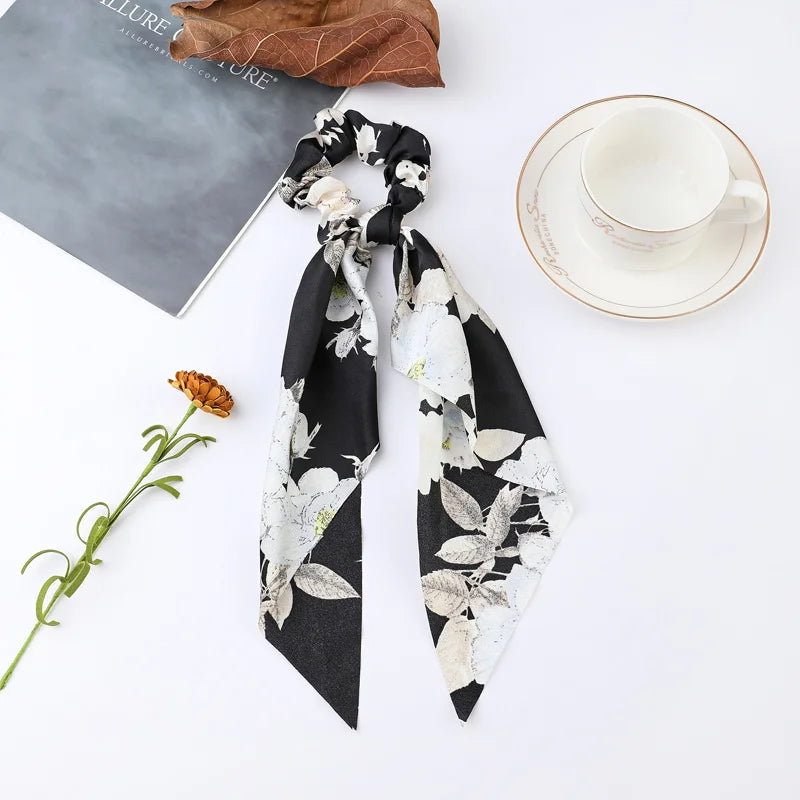 Satin Hair Scarf Scrunchie | OWNLUXE