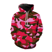 Fashion 3D Printed Camouflage Pattern Hooded Sweatshirt | OWNLUXE