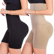 Plus Size High Waist Trainer Shorts – Firm Tummy Control
