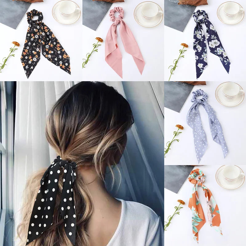 Satin Hair Scarf Scrunchie | OWNLUXE