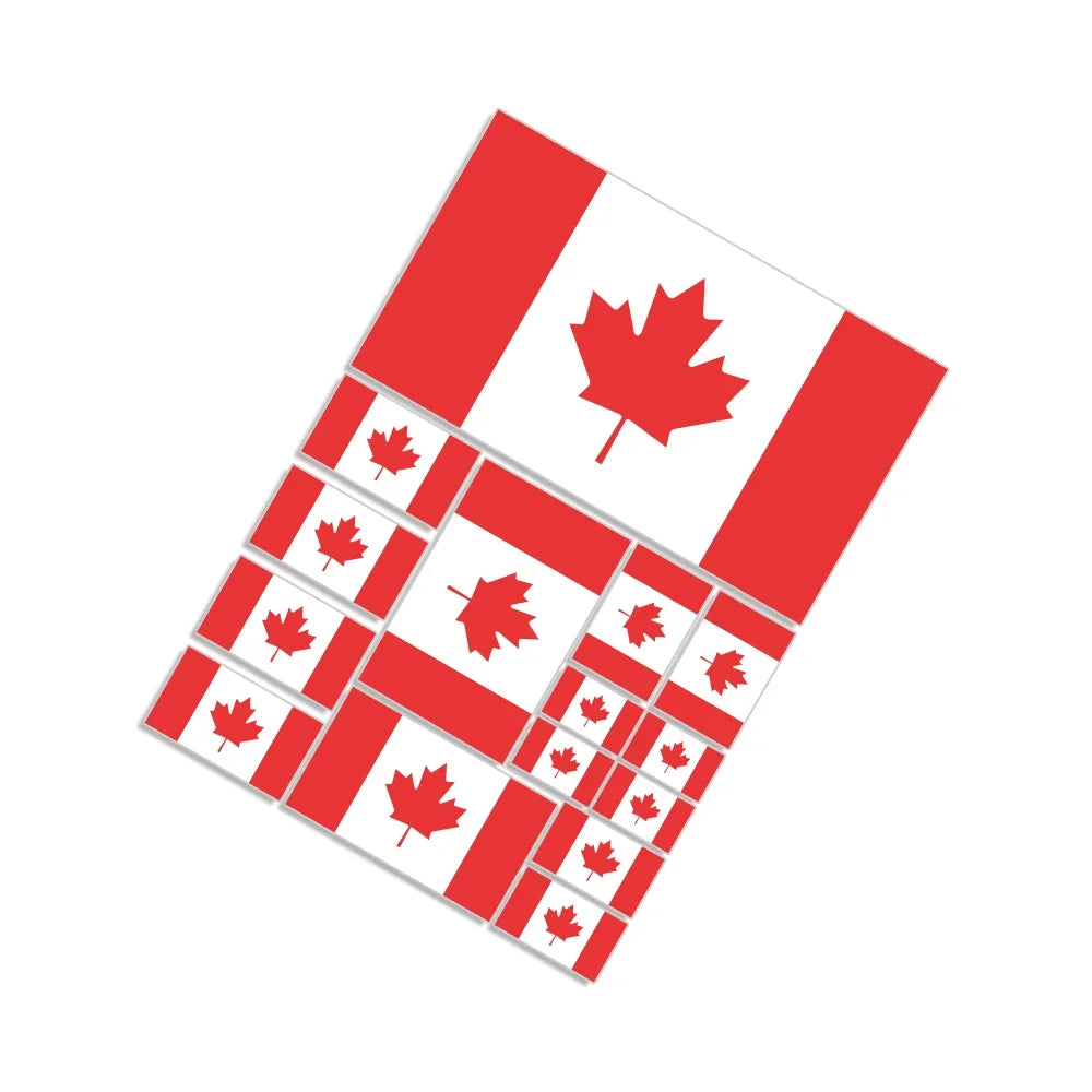 Canadian Flag Vinyl Decal Stickers | OWNLUXE