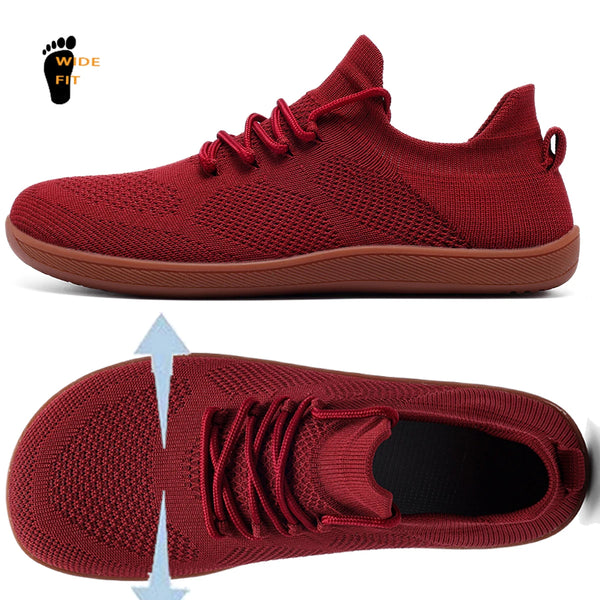 Unisex Breathable Lightweight Sneakers (Orange) | OWNLUXE
