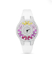 Women's Luxury Stainless Steel Zircon Bracelet Watch – Elegant Jewelry Timepiece