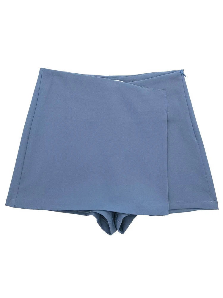 Zip-Up Vintage High-Waist Skirt | OWNLUXE