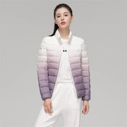 Women’s Gradient Down Feather Winter Jacket – Lightweight