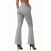 High-Waist Flared Yoga Butt-Lifting Leggings | OWNLUXE