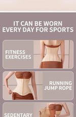 Load image into Gallery viewer, U-Shaped Waist Trainer Corset with Steel Bones for Women
