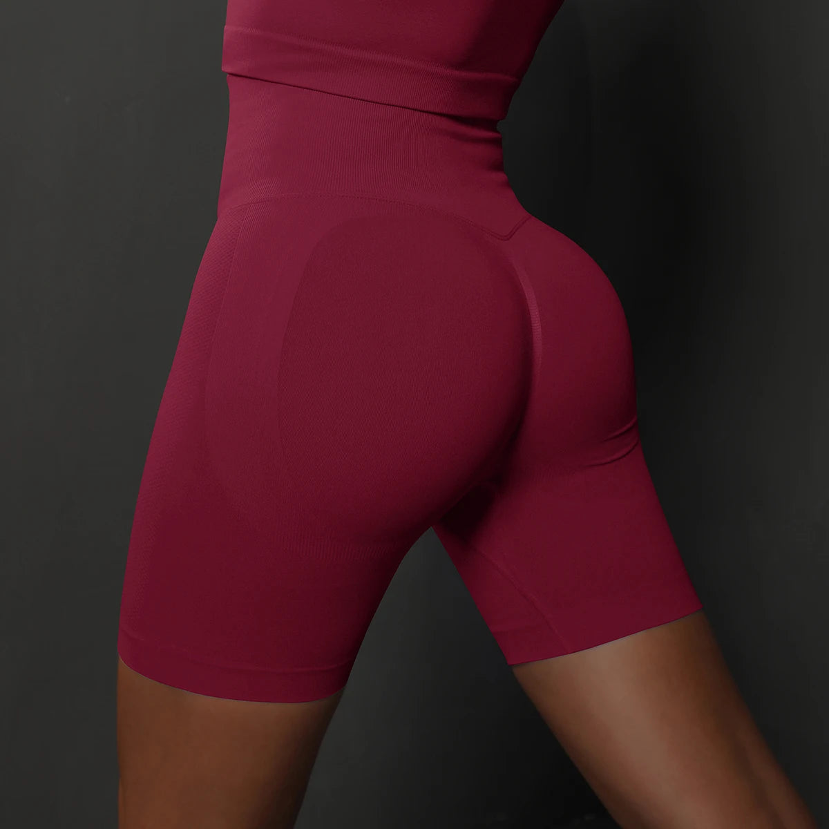 Women's High Waist Seamless Push Up Shorts | OWNLUXE