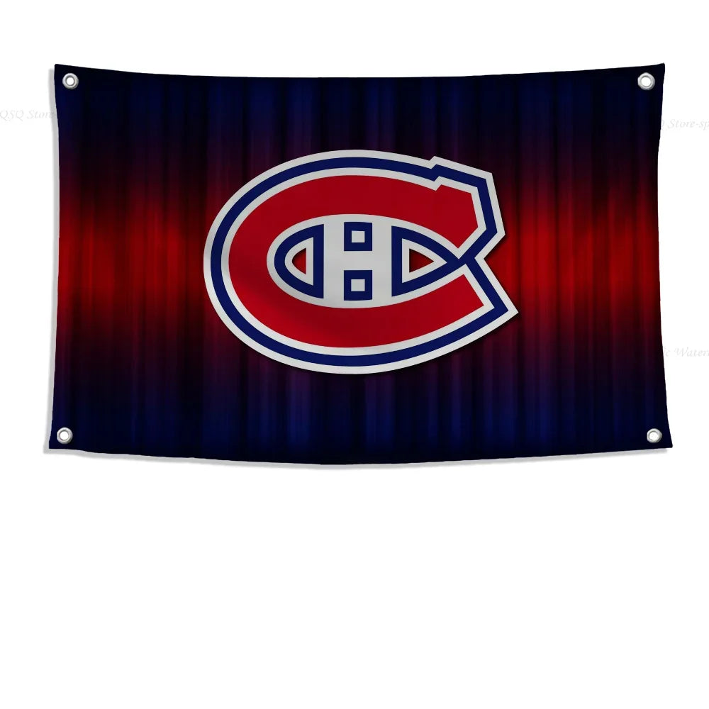 Montreal Canadiens Flag — Indoor & Outdoor Banner | OWNLUXE