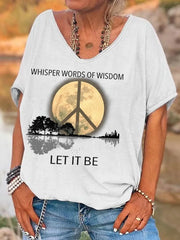 Women's Short Sleeve V-Neck T-Shirt | OWNLUXE