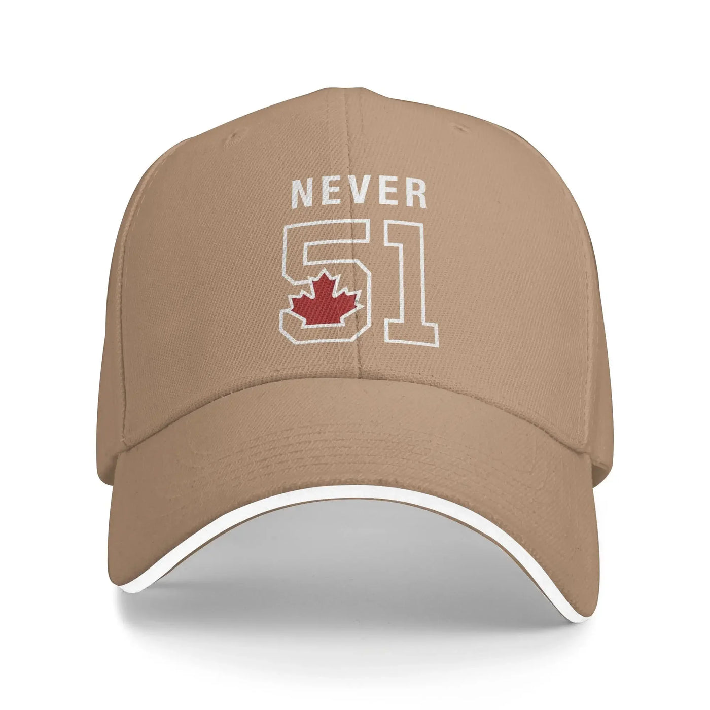 Never 51 Canada Pride Baseball Cap – Unisex Trucker Snapback
