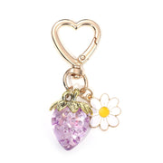 Timeless Heart Keychain for Mom in Stainless Steel