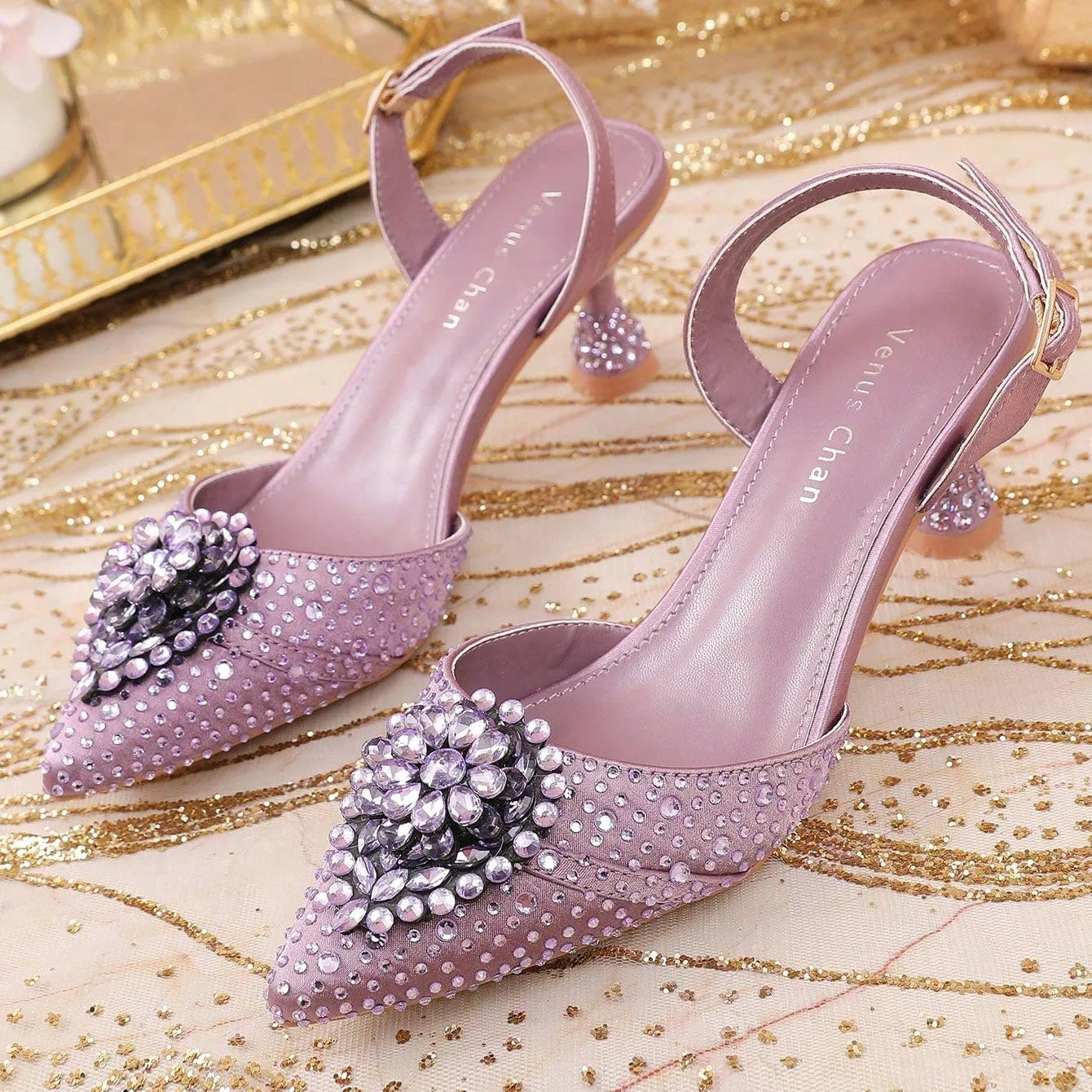 Women's Pointed Toe Plus-Size Heels – Shop at OWNLUXE