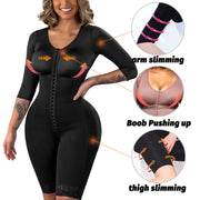 Full Body Shapewear Bodysuit with Lace - Firm Control Tummy Slimming | OWNLUXE