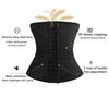 Sleek Black Latex-Style Compression Waist Trainer | OWNLUXE