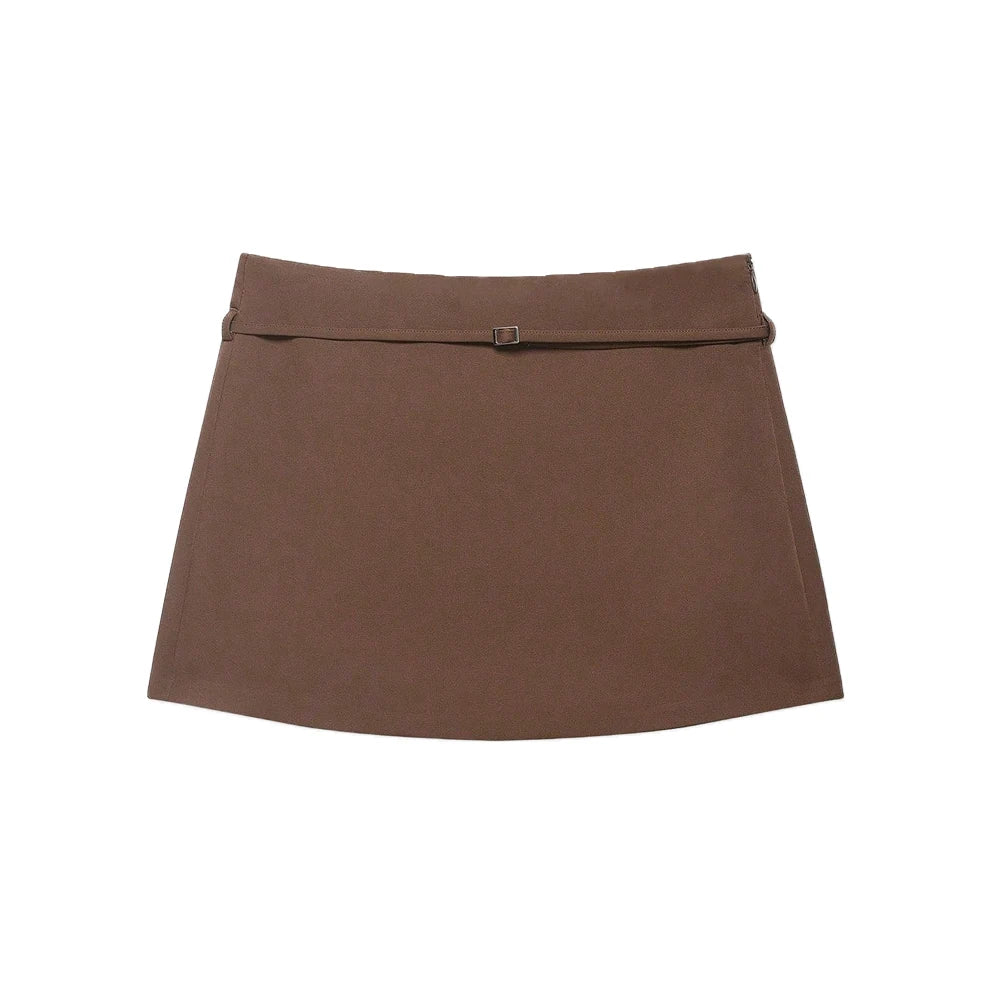 Zip-Up Skirt | OWNLUXE