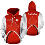 Load image into Gallery viewer, Custom 3D Canada Flag Hoodie - Personalized Photo Print Sweatshirt

