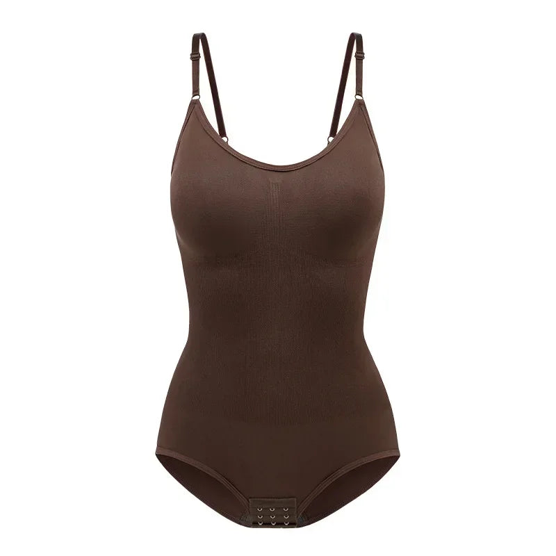 Firm Control Tank Bodysuit Shaper – Wire‑Free Cupless Smoother