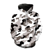 Fashion 3D Printed Camouflage Pattern Hooded Sweatshirt | OWNLUXE