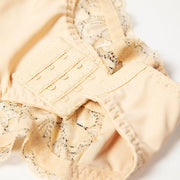 Lace Shapewear Bodysuit with Built-In Bra - Firm Control Body Shaper