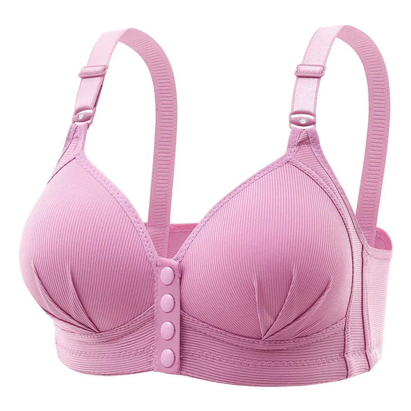 Women's Front-Closure Push-Up Bra | Wire-Free 3/4 Cup | OWNLUXE