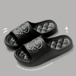 Load image into Gallery viewer, Comfortable EVA Animal Print Slides - Indoor Summer Slippers with Flat Heel
