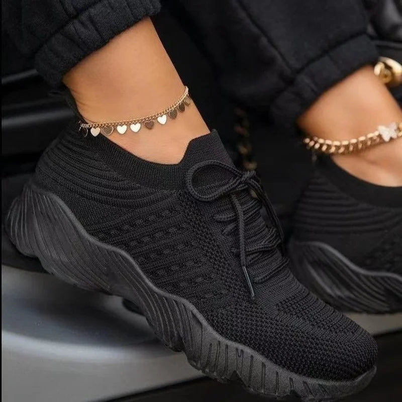 Lightweight Mesh Sneakers - Breathable Everyday Comfort Shoes