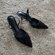 Women's Pointed Toe Mesh Pumps – Shop at OWNLUXE