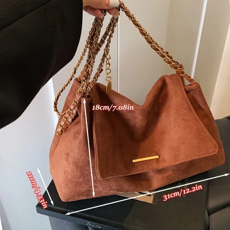 Suede Vintage Crossbody Bag – Shop at OWNLUXE