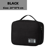 Travel Cosmetic Makeup Bag – Compact Polyester Toiletry Case