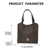 CH Fashion Letter Printed Design Women's Handbag
