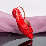 Women's Loafers (Red) | OWNLUXE