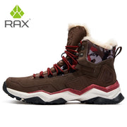 RAX Men Hiking Shoes Mid-top Waterproof Outdoor Sneaker | OWNLUXE