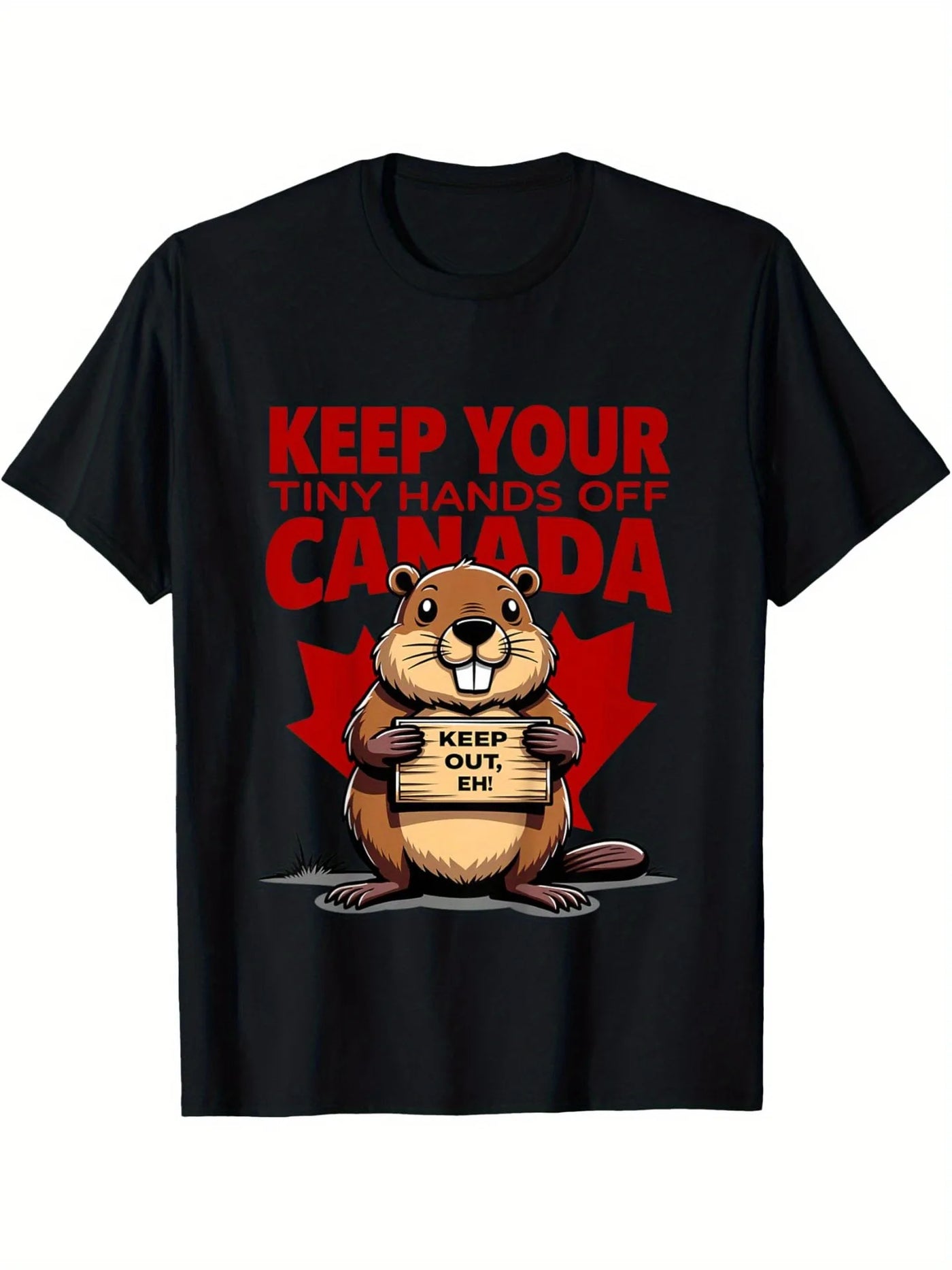 Canada Is Not For Sale T-Shirt – Humorous Political Statement Tee