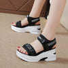 Women's Platform Sandals (White) | OWNLUXE