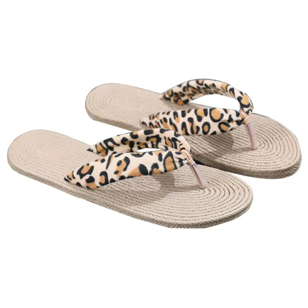 Women’s Floral Beach Flip Flops Anti-Slip Sandals