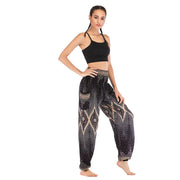 Women’s High-Waist Floral Bloomers – Loose, Lightweight & Boho