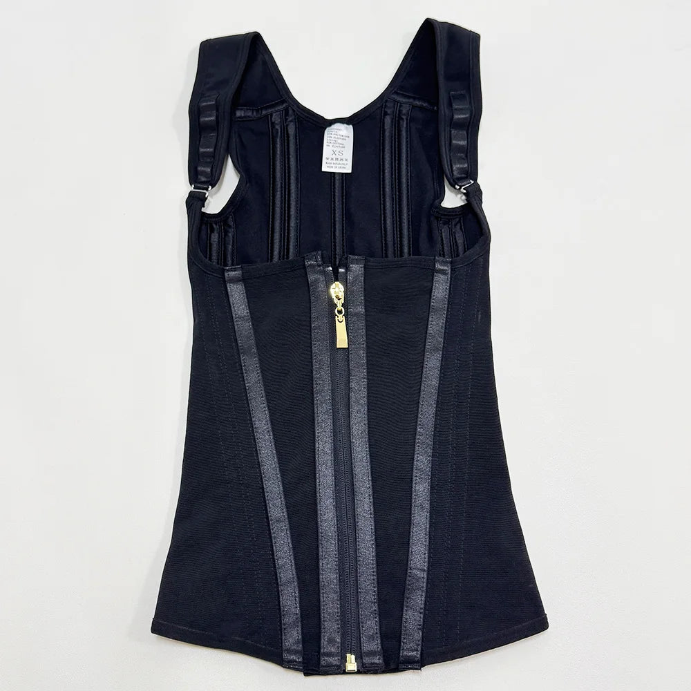 Colombian Waist Trainer Vest Body Shaper – Double Control