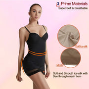Slimming Shapewear Slip Dress Body Shaper with Cups