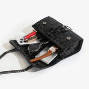 Sequined Chain Crossbody Bag – Luxury Shoulder Messenger Purse | OWNLUXE