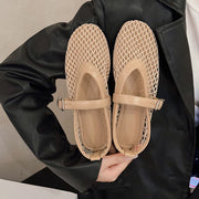 Women's Round Toe Flats – Shop at OWNLUXE