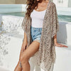 Chiffon Leopard Print Swim Cover-Up | OWNLUXE