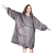 Hooded Fleece-Lined Robe | OWNLUXE