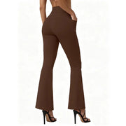 High-Waist Flared Yoga Butt-Lifting Leggings | OWNLUXE