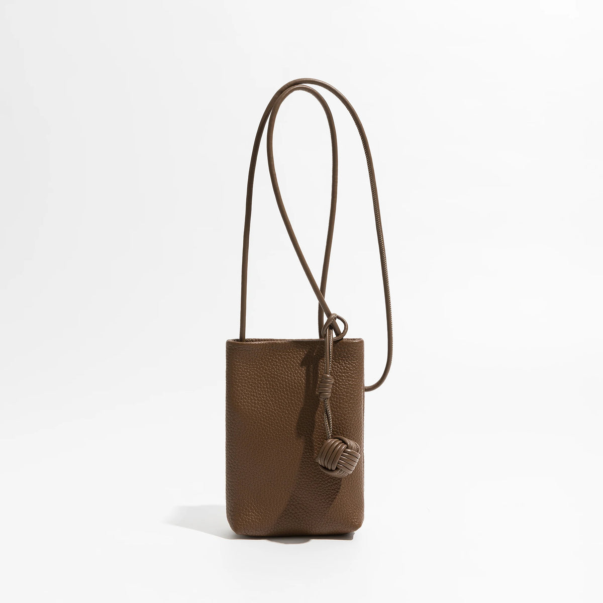 Leather Mini Phone Crossbody Bag – Shop at OWNLUXE