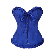 Ruffle Overbust Push-Up Top | OWNLUXE