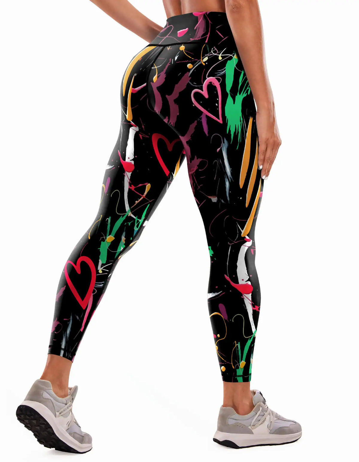 Seamless High-waisted Nude Felling Printed Pants Women's | OWNLUXE