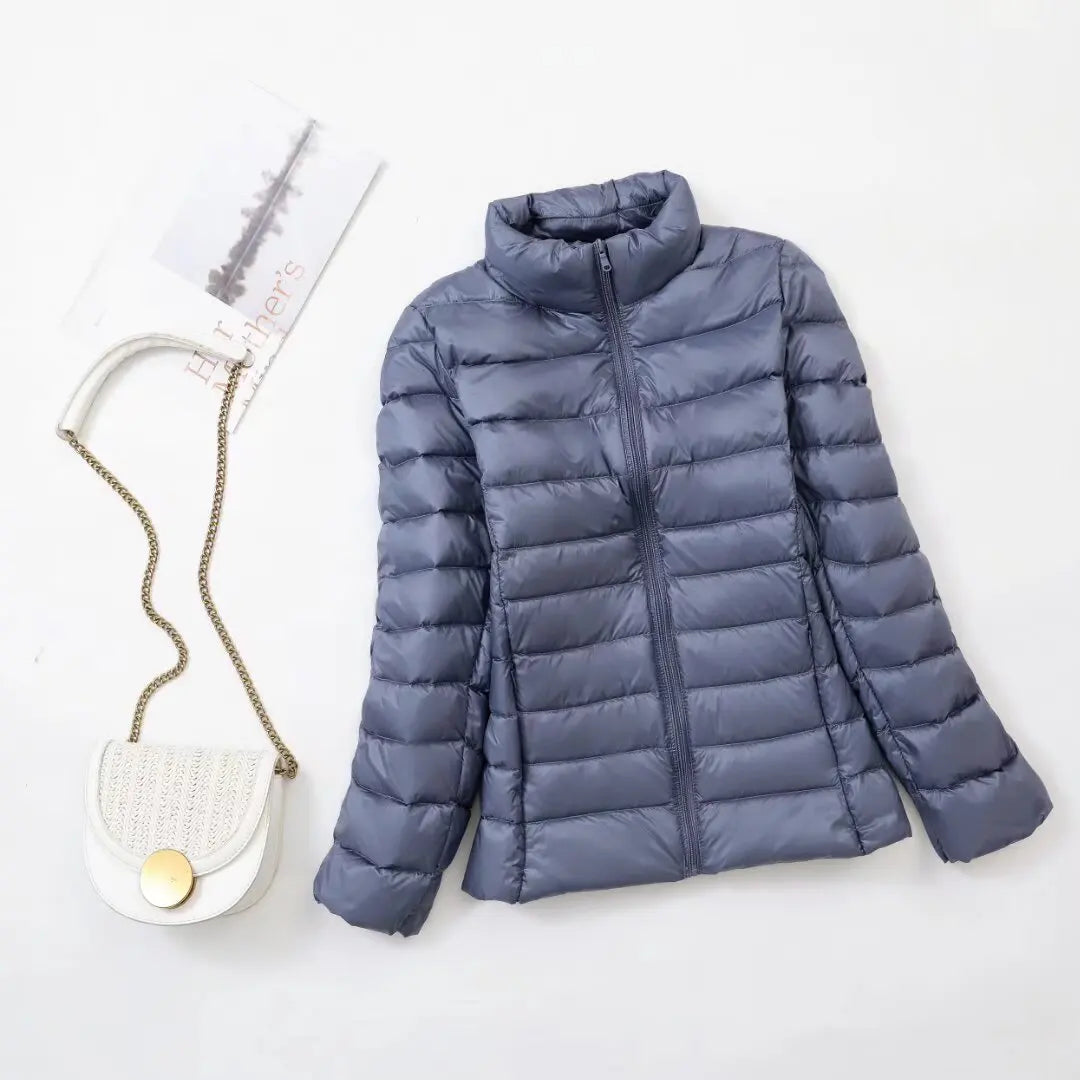 Women Spring Jacket Fashion Short Ultra Lightweight | OWNLUXE