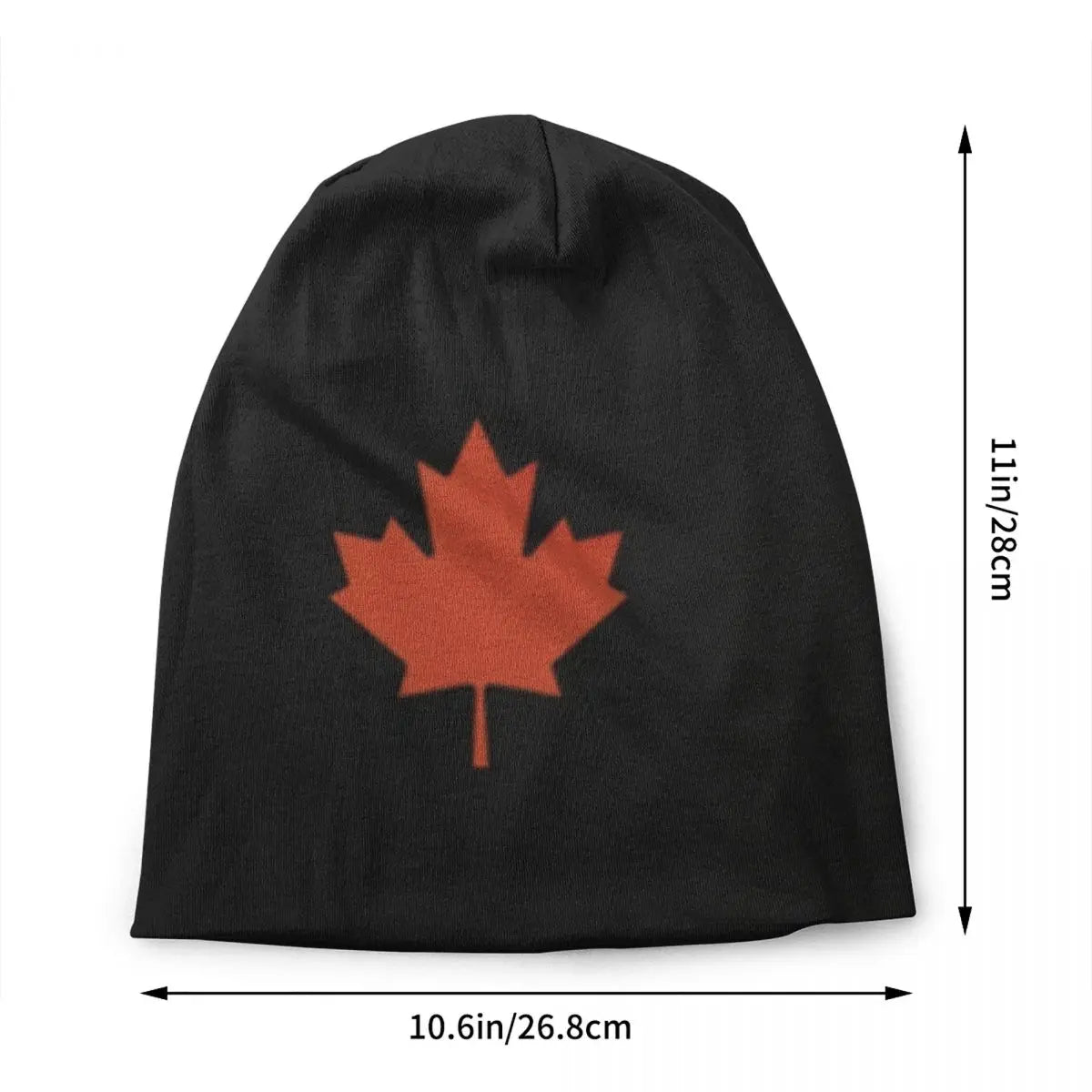 Canadian Flag Beanie – Unisex Winter Knitted Hat Canadian Patriotic | OWNLUXE