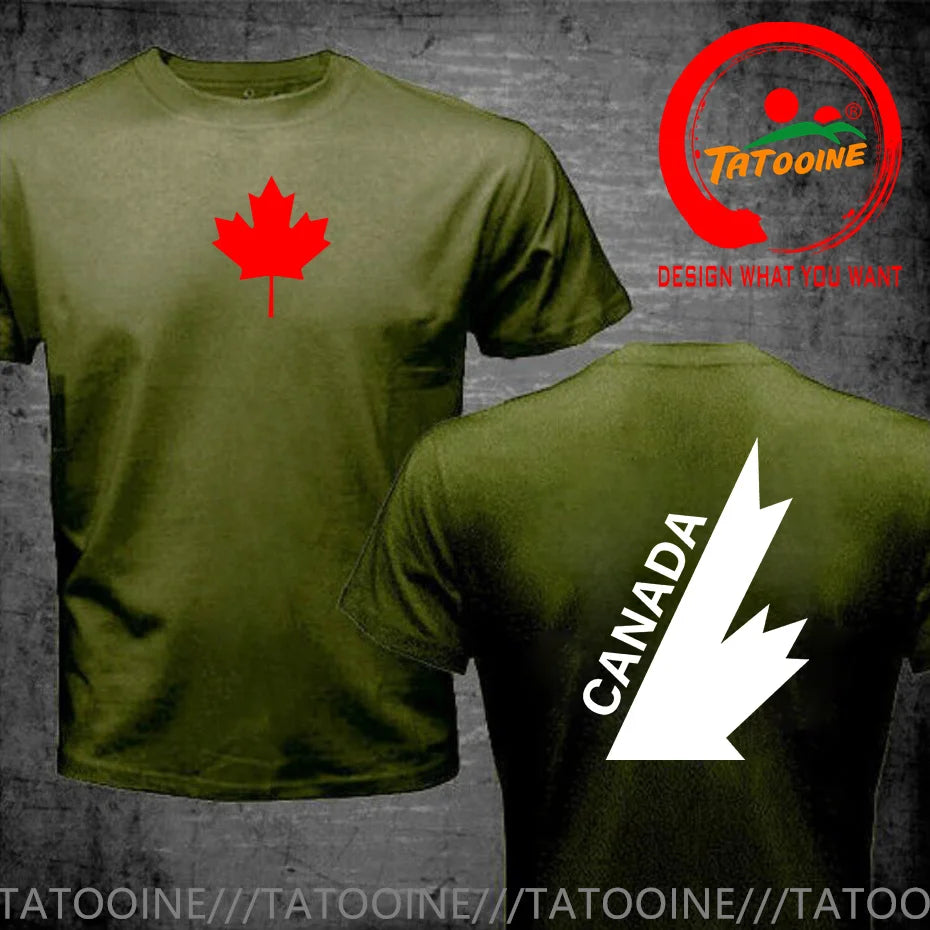 Canada Day Graphic T-Shirt | Maple Leaf & Flag Tee | OWNLUXE